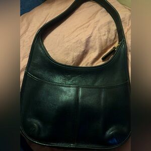 SOLD 1/27/25 Vintage Coach 9033 Black Ergo Bag